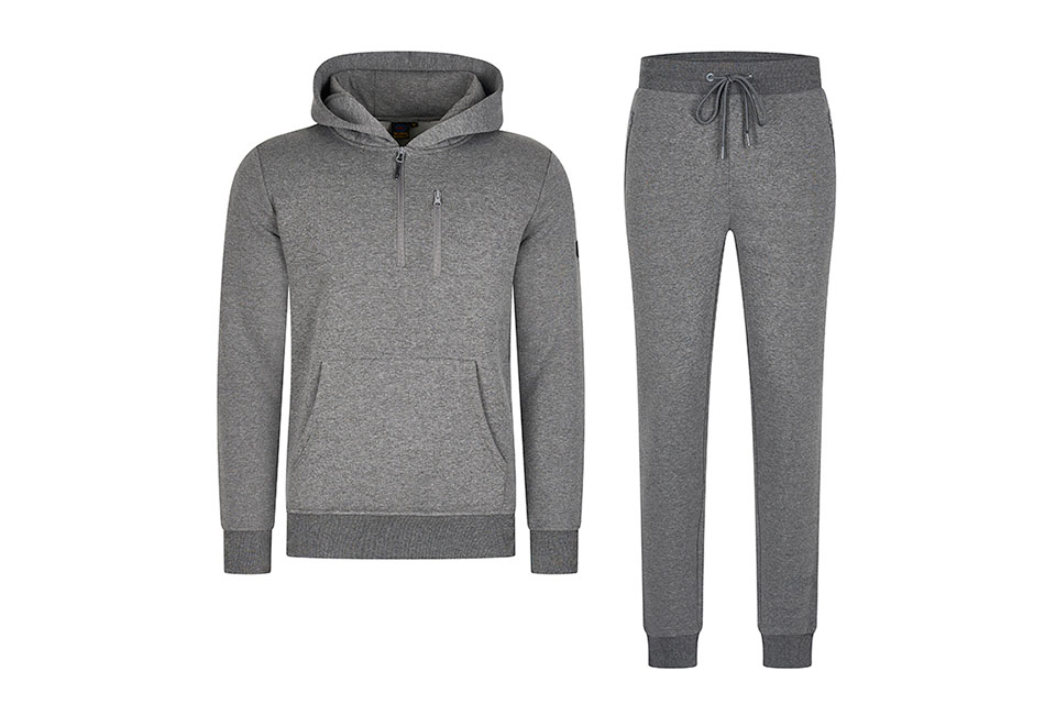Comfortabel trainingspak voor mannen: broek en hoodie