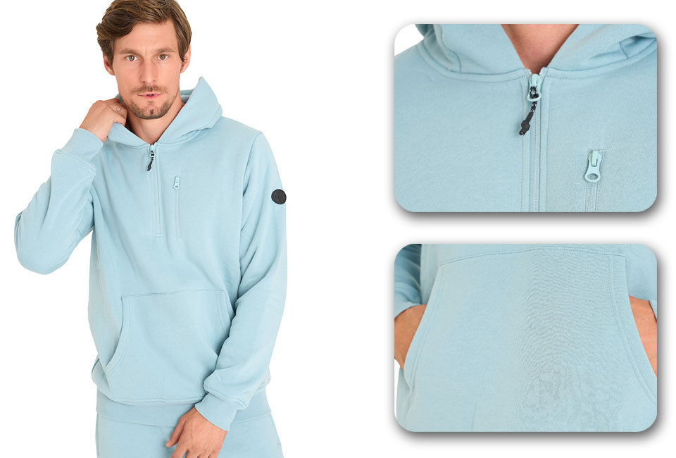 Comfortabel trainingspak voor mannen: broek en hoodie