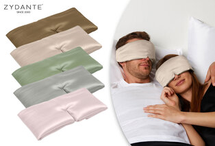 Lot de 2 masques pour les yeux en soie