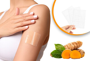 Lot de 30 patchs de curcuma