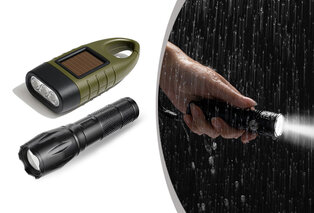Lampes de poche LED puissantes pour toute aventure 1+1 GRATUITE