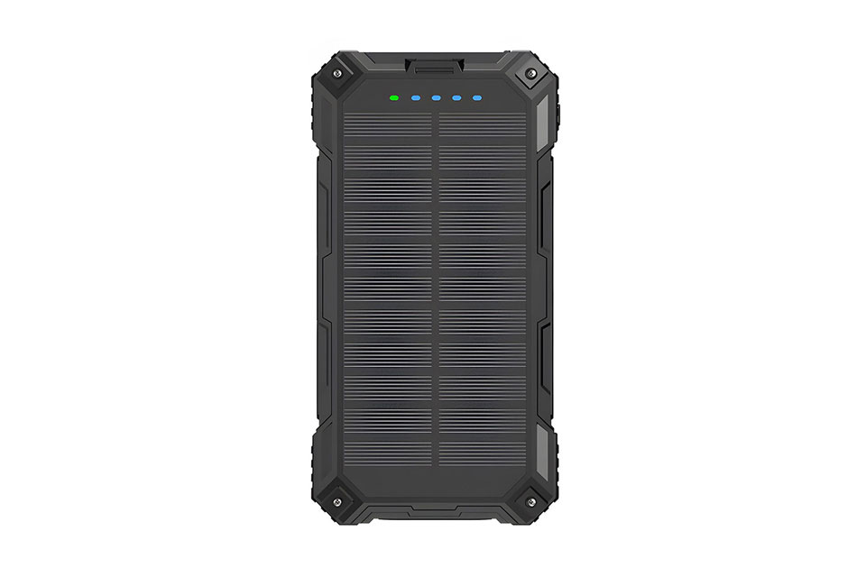 Powerbank avanzado todo en uno con panel solar OOQE MultiCharge 4
