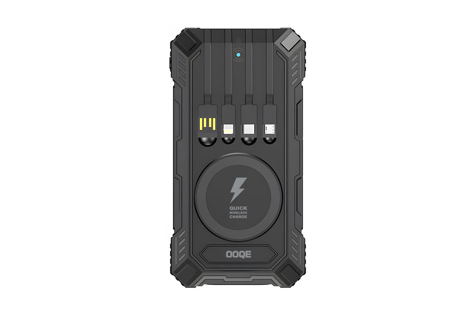 Powerbank avanzado todo en uno con panel solar OOQE MultiCharge 4