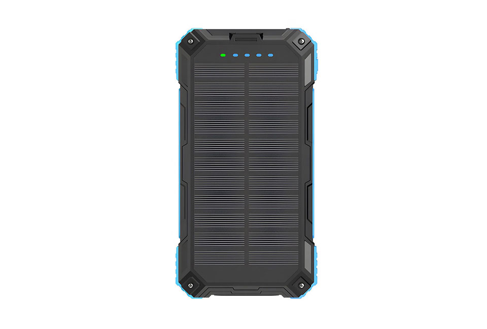 Powerbank avanzado todo en uno con panel solar OOQE MultiCharge 4