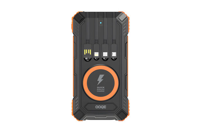Powerbank avanzado todo en uno con panel solar OOQE MultiCharge 4