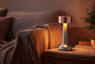 Candeeiro de mesa elegante para interior com 3 modos de iluminação — 11