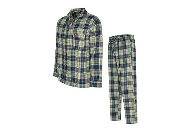 Pijama de flanela para homem