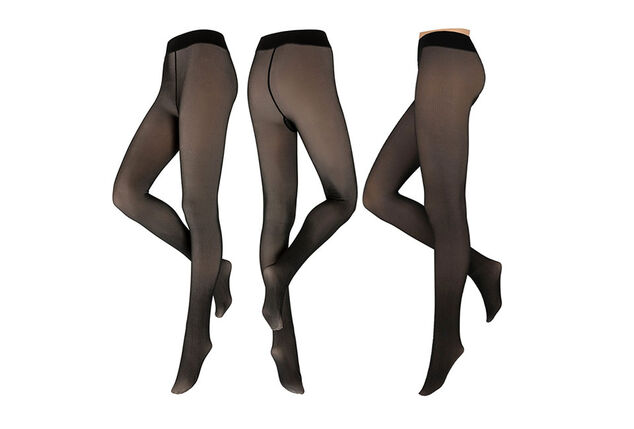 Collant en nylon avec doublure en polaire