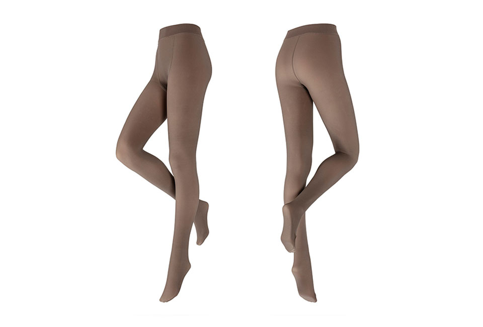 Collant en nylon avec doublure en polaire
