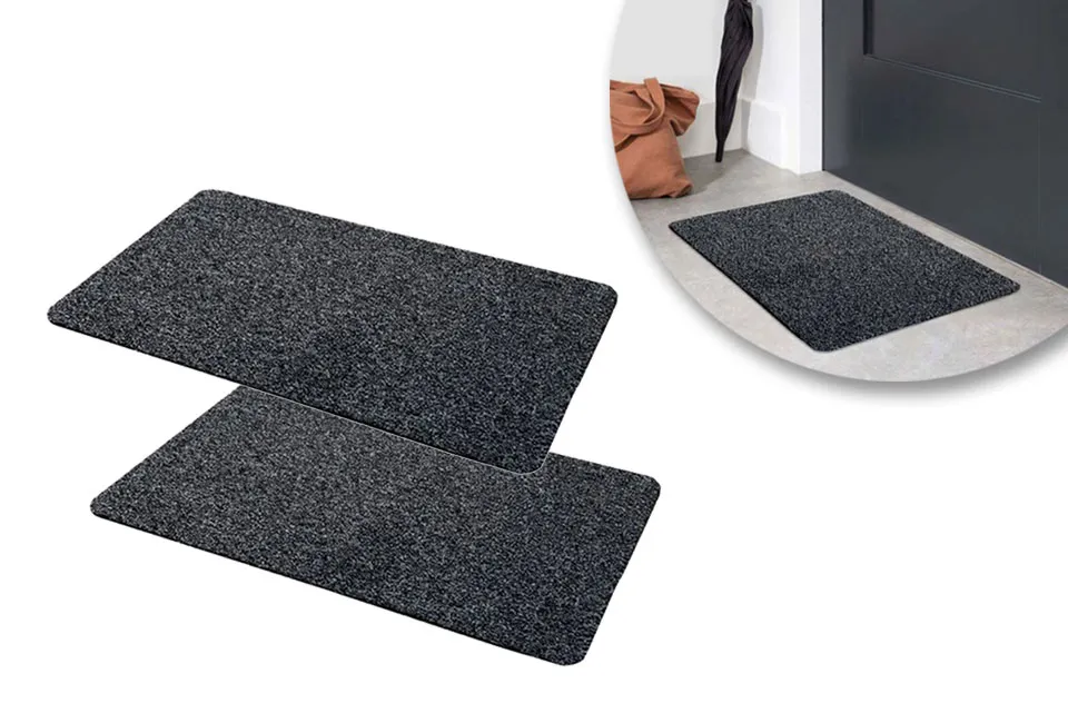 Set di 2 zerbini assorbenti