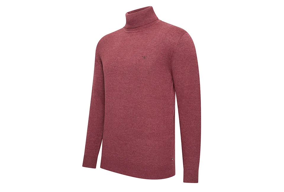 Jumper with turtleneck