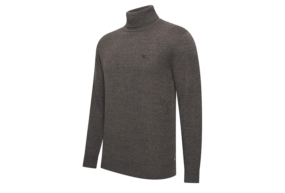 Jumper with turtleneck