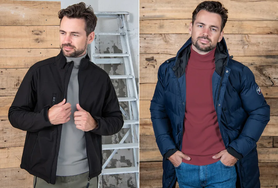 Jumper with turtleneck