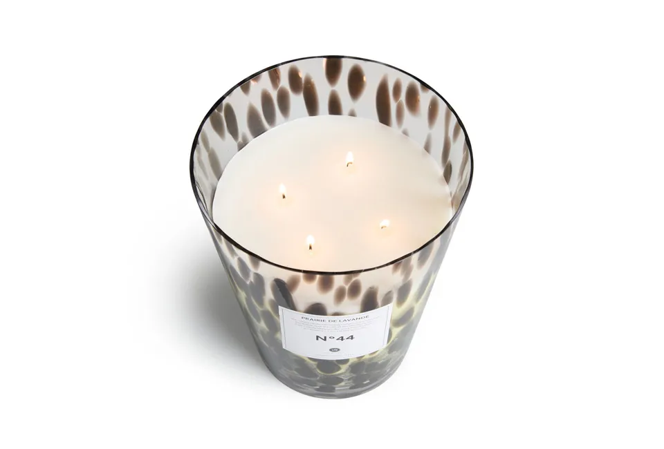 Luxury XL scented candles with 4 wicks