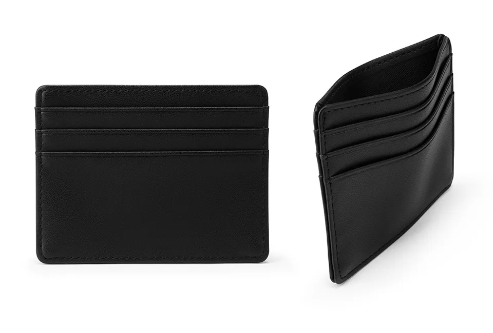 Etui na karty ze sztucznej sk&oacute;ry z 4 przegr&oacute;dkami