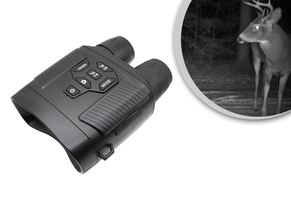 Lornetka z noktowizorem oraz funkcją foto-wideo