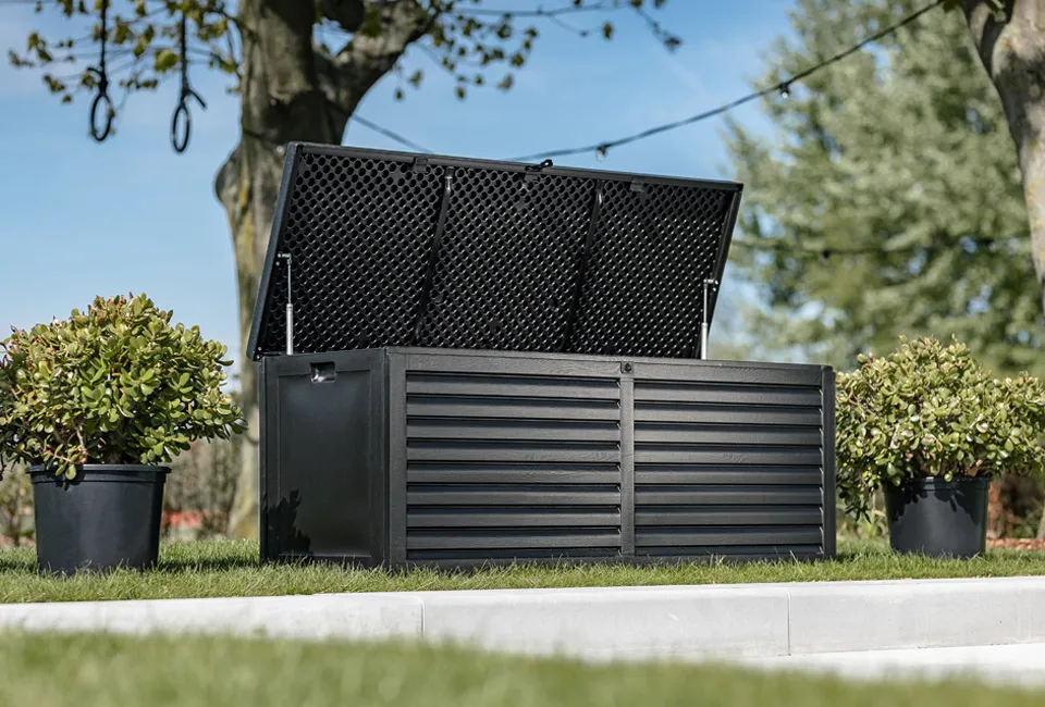 Caja de almacenamiento grande 390L