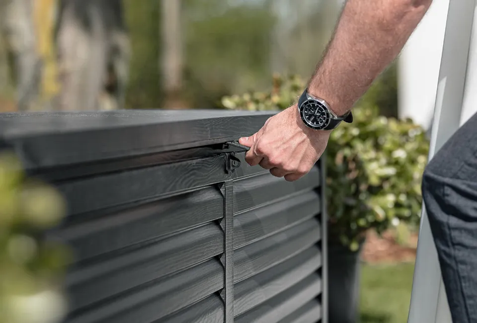 Caja de almacenamiento grande 390L