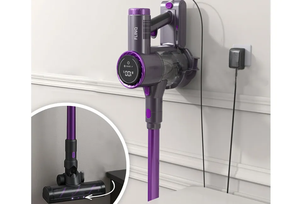 Aspirador vertical 3 em 1 potente com função de mopa