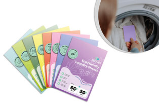 Bandes de lavage pour un linge frais et propre - 120 pièces