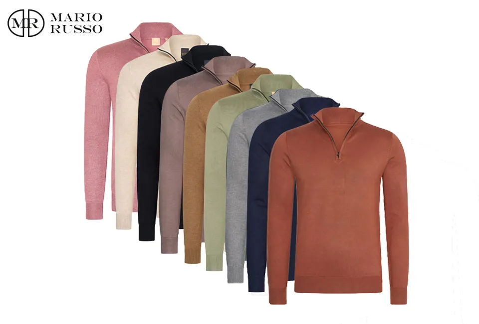 Pull &agrave; tirette courte de la marque Mario Russo