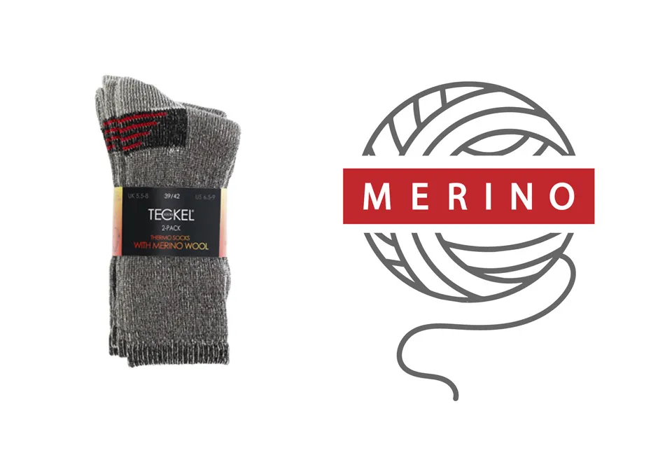 2 or 4 pairs of socks in merino wool