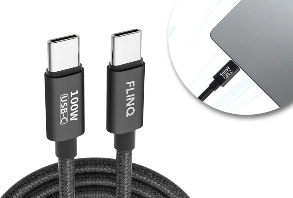 Cavo USB-C per  ricarica rapida 1+1 gratuito