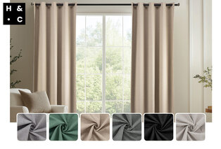 Verdunkelungsvorhänge mit Haken oder Ringen