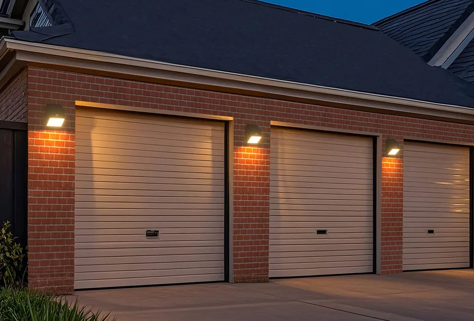 Juego de 2 apliques giratorios alimentados por energ&iacute;a solar