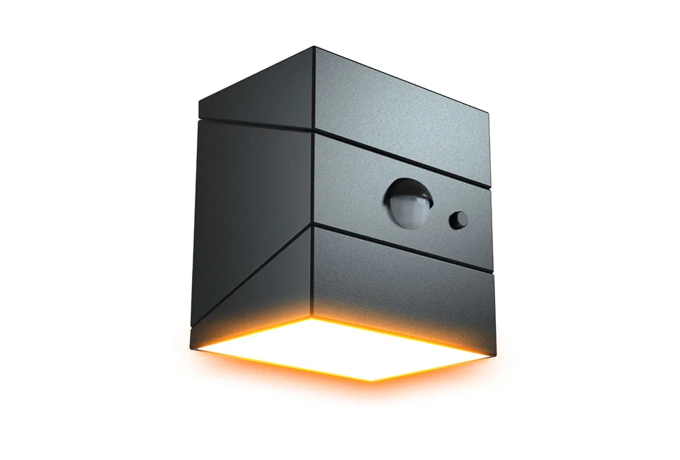 Set van 2 draaibare wandlampen op zonne-energie