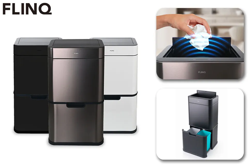 Caixote do lixo de 60L com sensor