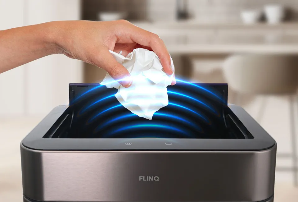 Caixote do lixo 60L com sensor