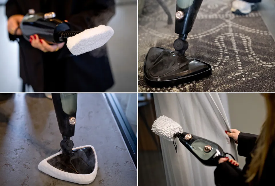 Krachtige 16-in-1 stoomreiniger