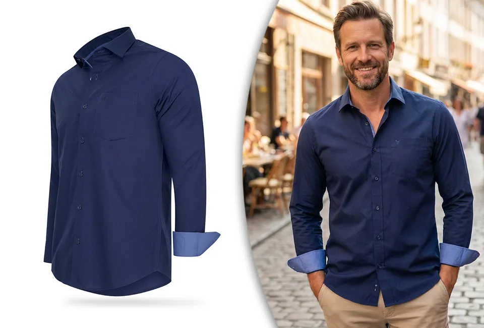 Stijlvol herenoverhemd