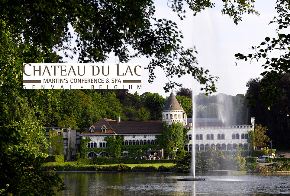 Vijfsterrenverblijf in kasteelhotel (1, 2 of 3 nachten) aan meer van Genval - Martin´s Château du Lac*****
