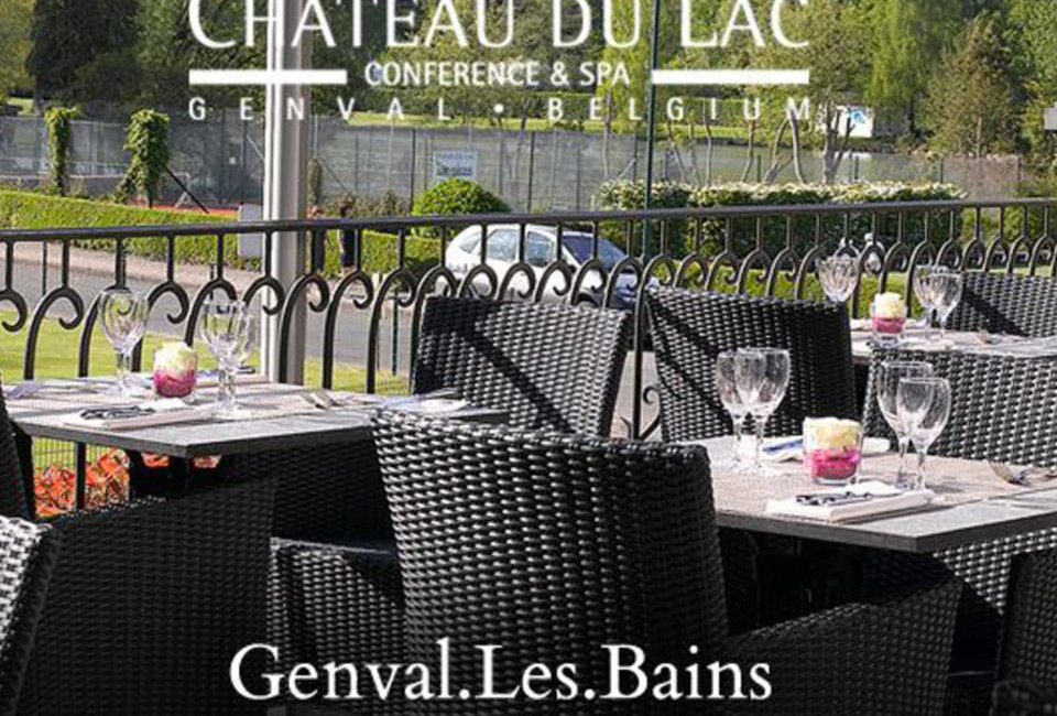 Vijfsterrenverblijf in kasteelhotel (1, 2 of 3 nachten) aan meer van Genval - Martin´s Château du Lac*****