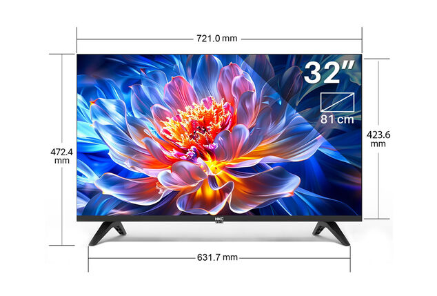 HKC Smart-TV med ljusstark Full HD-bild, välj mellan 32, 40 eller 42 tum