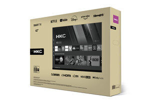 HKC Smart-TV med ljusstark Full HD-bild, välj mellan 32, 40 eller 42 tum — 12
