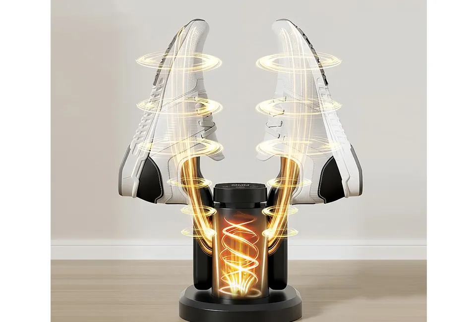 Intelligenter Schuhtrockner mit Touchscreen