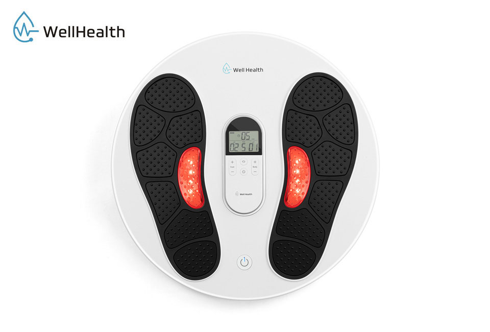 Electrical muscle stimulator for improved blood circulation