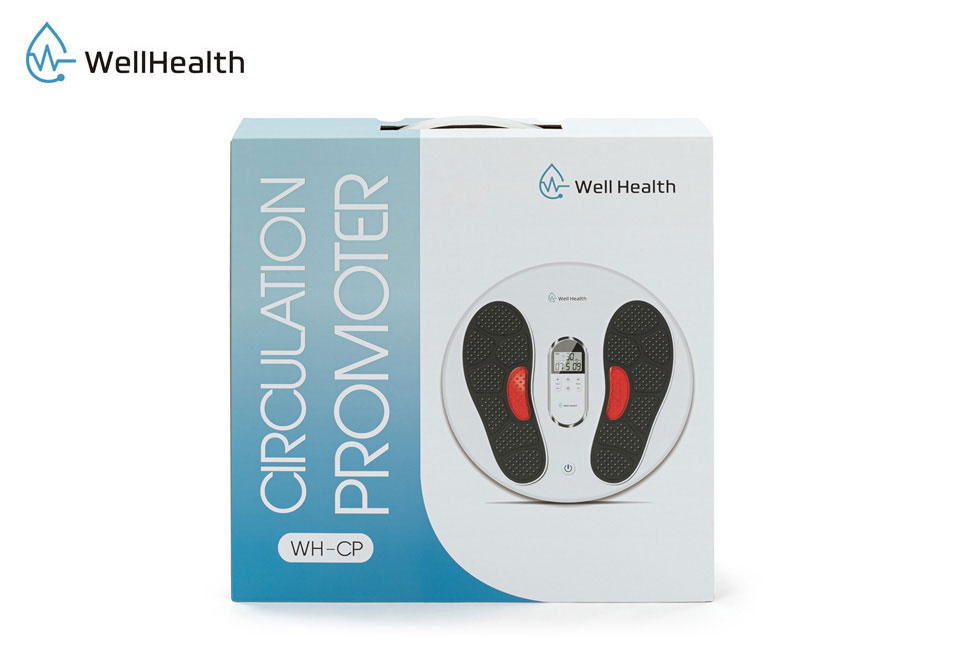 Electrical muscle stimulator for improved blood circulation