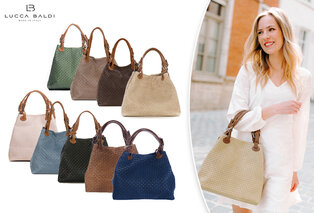 Elegante Lederhandtasche