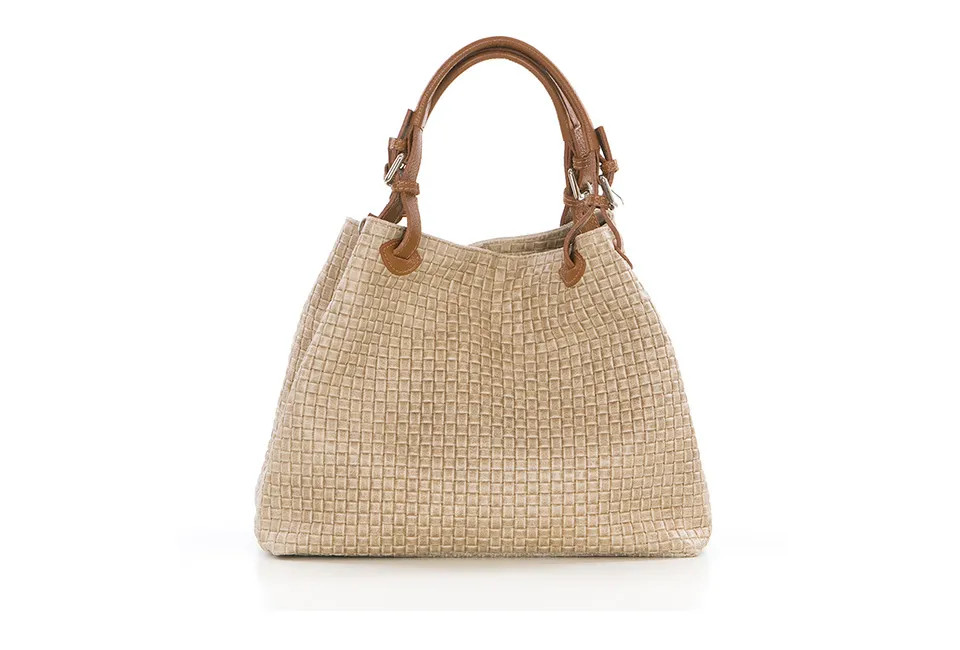 Elegante Lederhandtasche