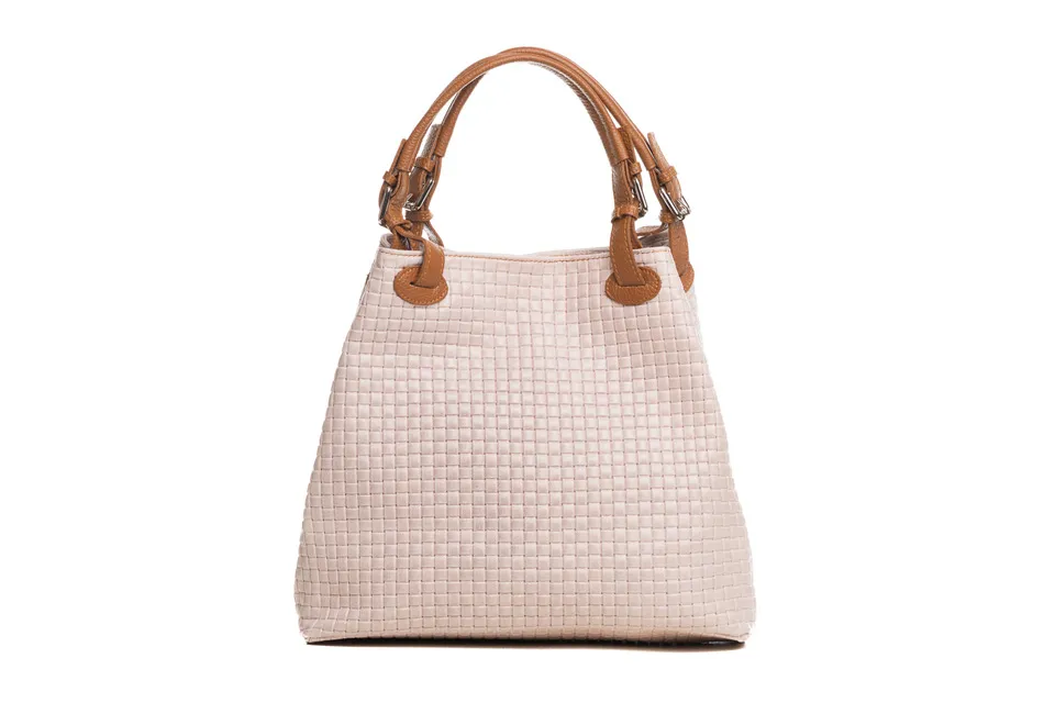 Elegante Lederhandtasche