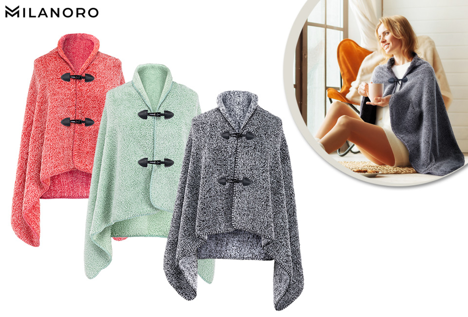 Poncho doux et chaud pour toutes les saisons