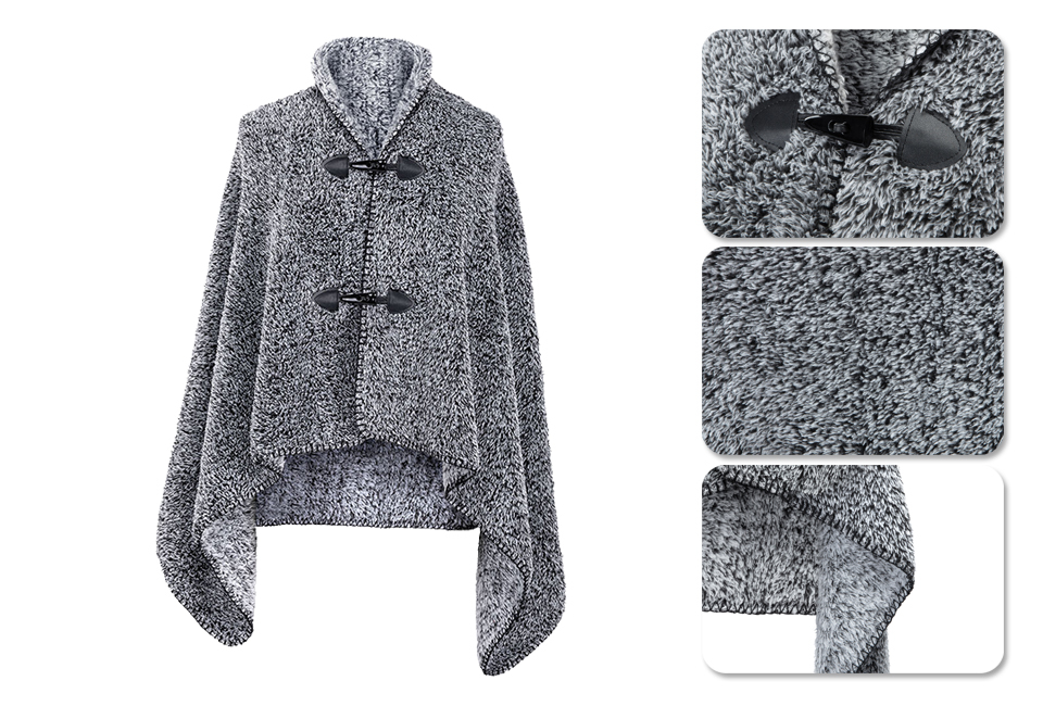 Poncho doux et chaud pour toutes les saisons