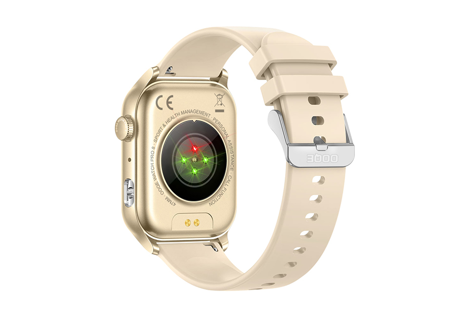 OOQE WATCH PRO 8: Nieuwste geavanceerde smartwatch met vele functies en haarscherp AMOLED scherm