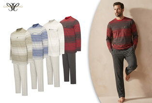 Baumwollpyjama für Herren