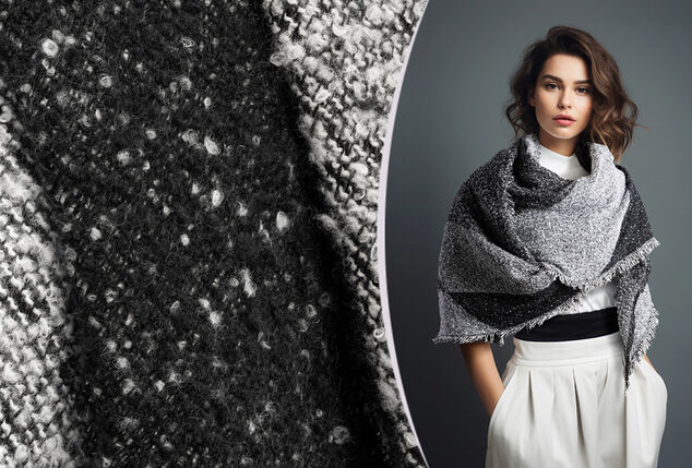 Deliciously warm and stylish scarf