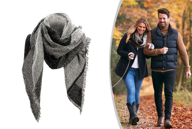 Deliciously warm and stylish scarf